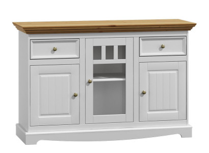 Anrichte Massive Kommode Schrank Möbel Kommoden Echtholz Schränke Neu Sideboard
